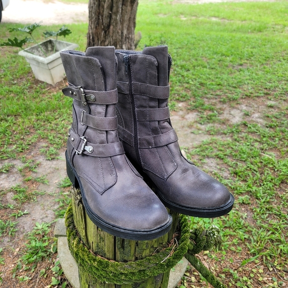 Baretrap Thomas moto boots, sz 8.5 in EUC - Picture 3 of 14